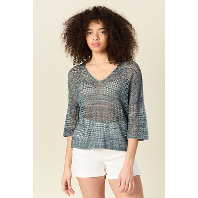 Pull manches courtes ajouré BONOBO