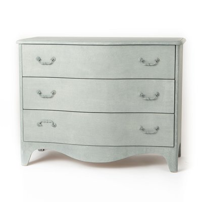Commode 3 tiroirs grise AMADEUS