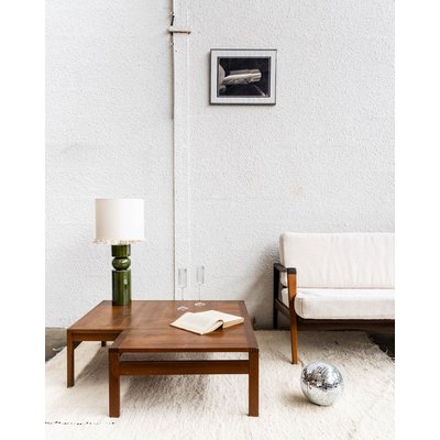 Table basse en bois Liv N°54 - Bon état DEBONGOUT