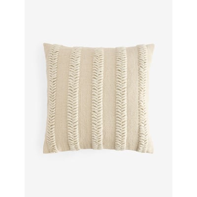 Coussin tissé à motif chevrons NEXT