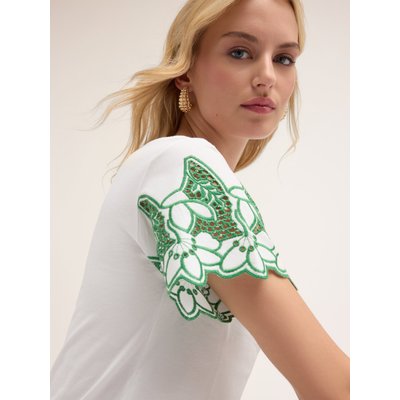 T-shirt en jersey de coton MOTIVI