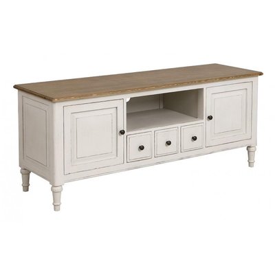 Meuble tv avec rangements - MANOIR INTERIOR'S