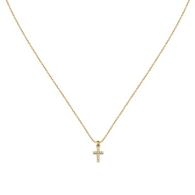 Collier en acier, cristaux, SILVER LA PETITE STORY