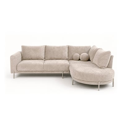 Canapé d'Angle droit 4 places - GABIN BEST MOBILIER
