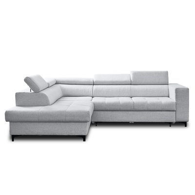 Canapé d'Angle Convertible en Tissu 5 places - OLINDA LISA DESIGN