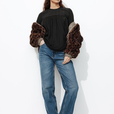 Blouse brodée PROMOD