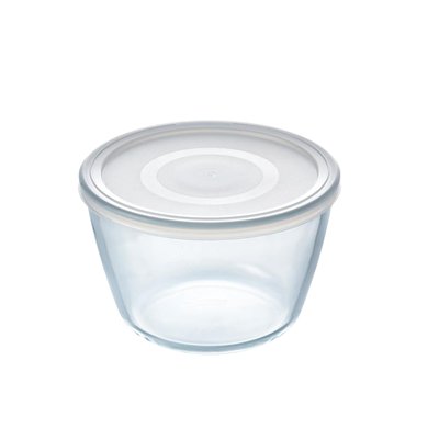 Boîte de conservation ronde en verre 1,6 L - spécial congélation - Cook& Freeze PYREX