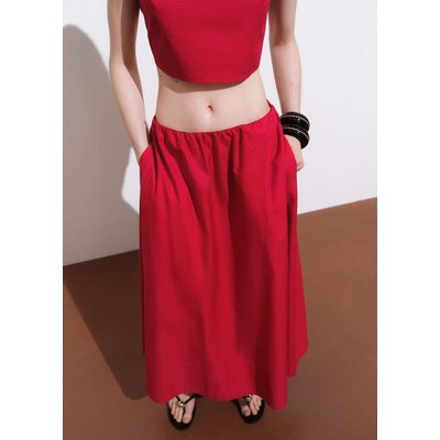 Jupe coton évasée MANGO
