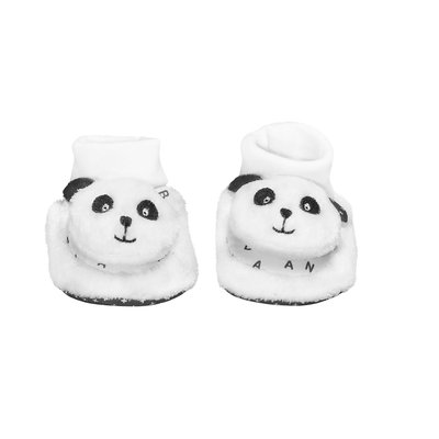 Chaussons bébé en velours SAUTHON