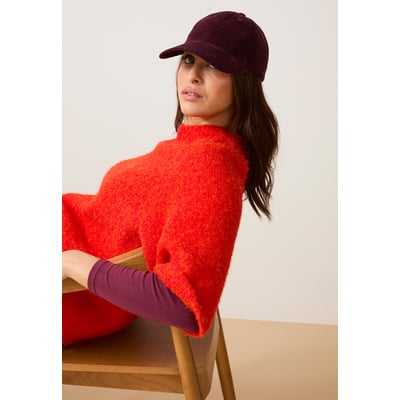Casquette en velours DAMART