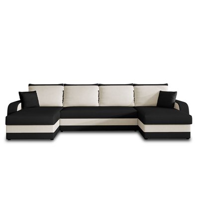 Canapé Panoramique Convertible Velours 7 places - VALOS LISA DESIGN