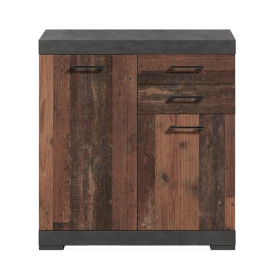 Buffet avec 2 Portes et 2 Tiroirs L80cm - Bristol CALICOSY