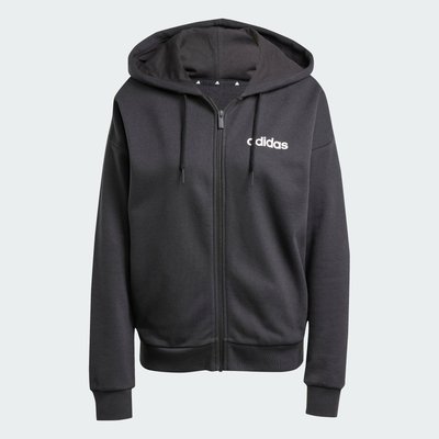 Veste à capuche entièrement zippée French terry Essentials Linear (Grandes tailles) ADIDAS SPORTSWEAR