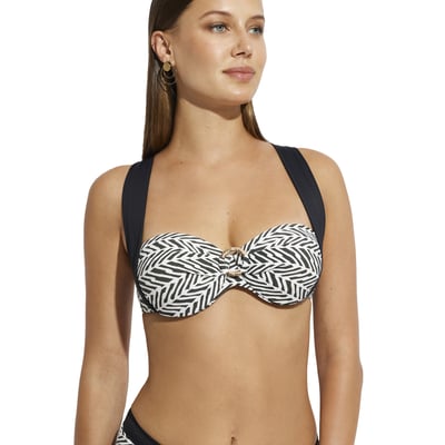 Haut maillot de bain bandeau dos nu Caipirinha SELMARK MARE