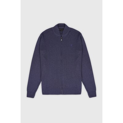 Gilet zippé - coton GUY DE BERAC