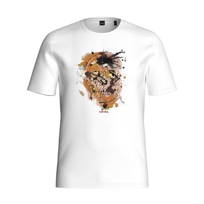 T-shirt manches courtes col rond à logo KAPORAL
