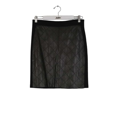 Mini jupe en cuir - Très Bon État SANDRO