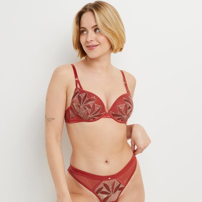 Soutien-gorge push up CARLA ROUGEGORGE LINGERIE