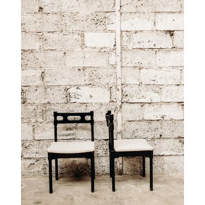 Lot de 5 chaises Alma N°440 - Bon état DEBONGOUT