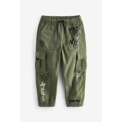 Pantalon cargo graffiti coupe classique NEXT