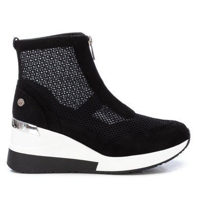 Chaussures noires et blanches a talon La Redoute