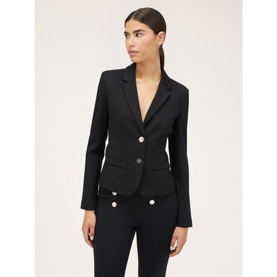 Veste blazer slim en maille MILANO de couleur unie MOTIVI