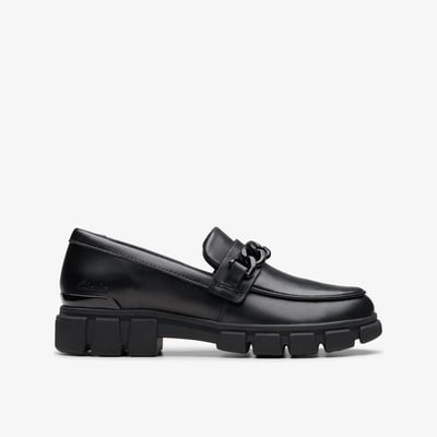 Mocassins Cuir Coupe Large EVYN WALK K CLARKS