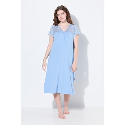 Chemise de nuit. Encolure V et ULLA POPKEN