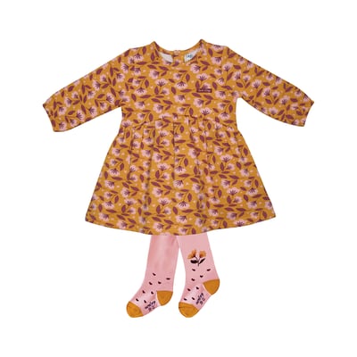 Robe collant ivana molleton manches longues bebe SUCRE D'ORGE