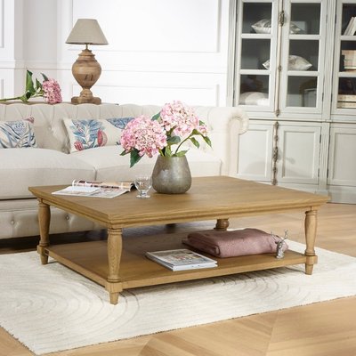Grande table basse en chêne EDINBURGH ROBIN DES BOIS