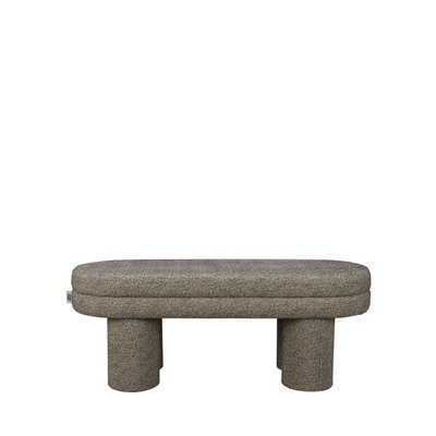 Banc arrondi en tissu L110cm - Fern DUTCHBONE
