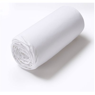 Drap housse en percale de coton LUMIERE SYLVIE THIRIEZ