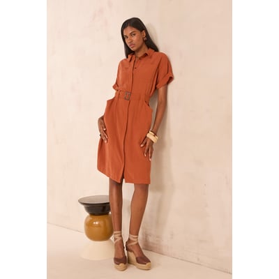 Robe chemise droite RAMA Maison 123