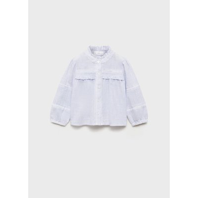 Blouse coton col Claudine MANGO BABY