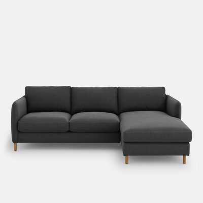 Ecksofa Loméo mit Ecke rechts, Polyester meliert LA REDOUTE INTERIEURS