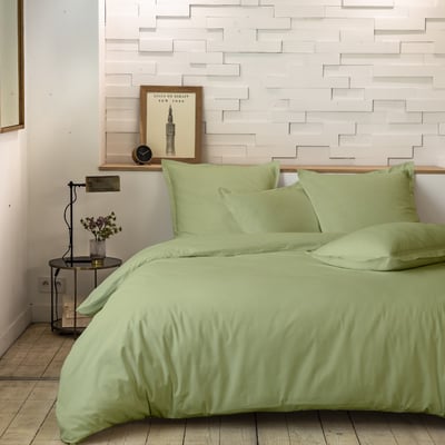 Parure de lit - Housse de couette en Percale de Coton EDEN