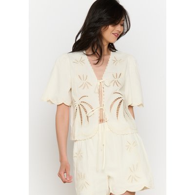 Blouse nouée ajourée LOLALIZA