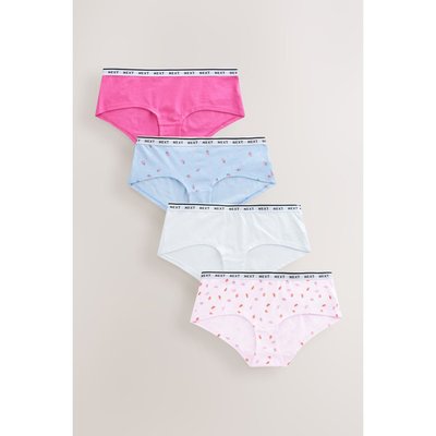 Slips à logo court, lot de 4 NEXT