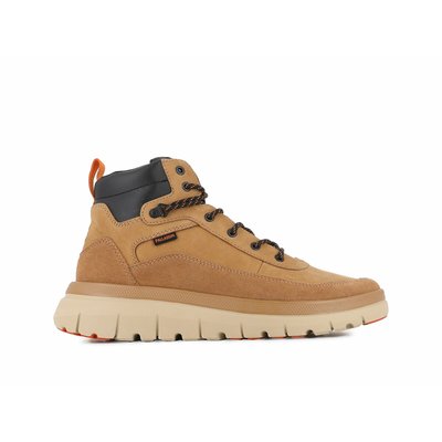Pallaflex Cuff Leather Trainers PALLADIUM