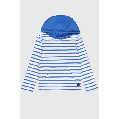 Marinière à capuche Kids - coton épais ARMOR-LUX