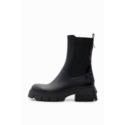 Bottes Chelsea track élastiquées DESIGUAL
