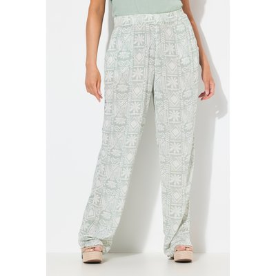 Pantalon Rose, imprimé, jambe large ULLA POPKEN
