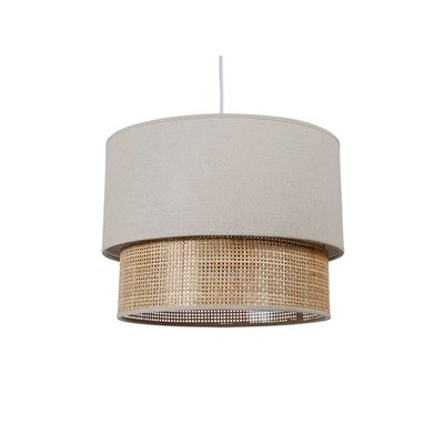 Suspension Gigogne Rotin 2 Abat-Jour - Ostaria OSTARIA