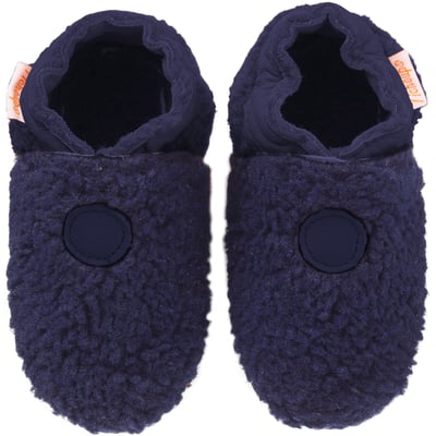 Chaussons bébé cuir souple Bouclettes TICHOUPS