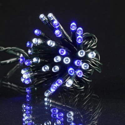 Guirlande 120 Led blanc bleues 6m DOUCEUR D'INTÉRIEUR