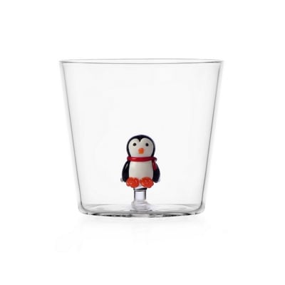 Verre à eau noël Penguin  WOODLAND TALES ICHENDORF