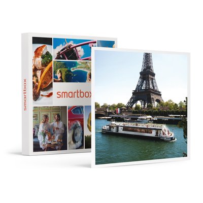 Croisière sur la Seine : 2h avec dîner italien 3 plats- SMARTBOX - Coffret Cadeau Multi-thèmes SMARTBOX