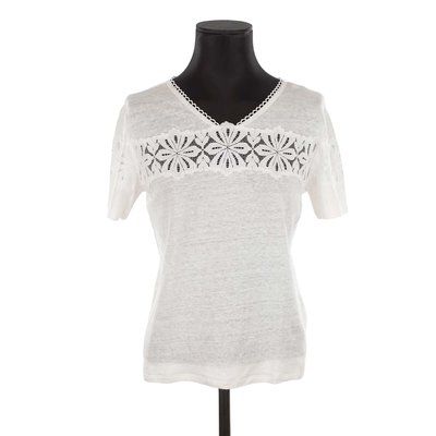T-shirt en lin - Très Bon État SANDRO