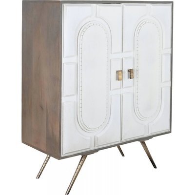 Buffet en bois, finition diamant, Moderno cruz rombo RECOLLECTION
