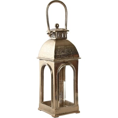 lanterne vintage dorée en aluminium et verre style streetlight RECOLLECTION